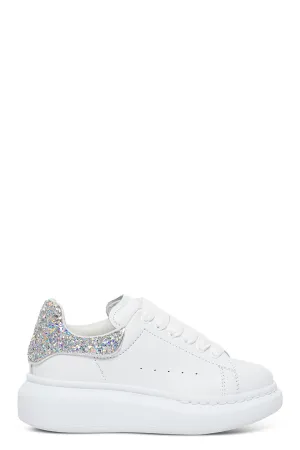 Alexander McQueen Kids Oversized Glittered Sneakers
