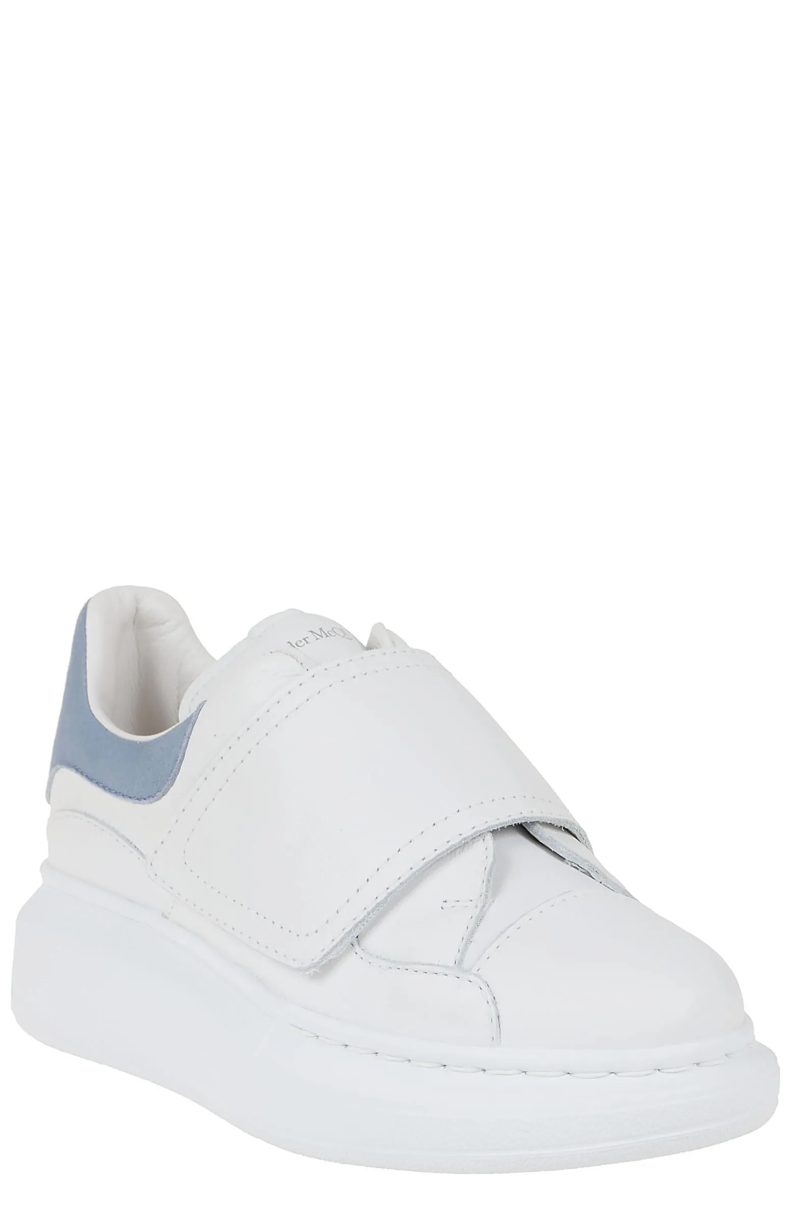 Alexander McQueen Kids Oversized Velcro Strap Sneakers