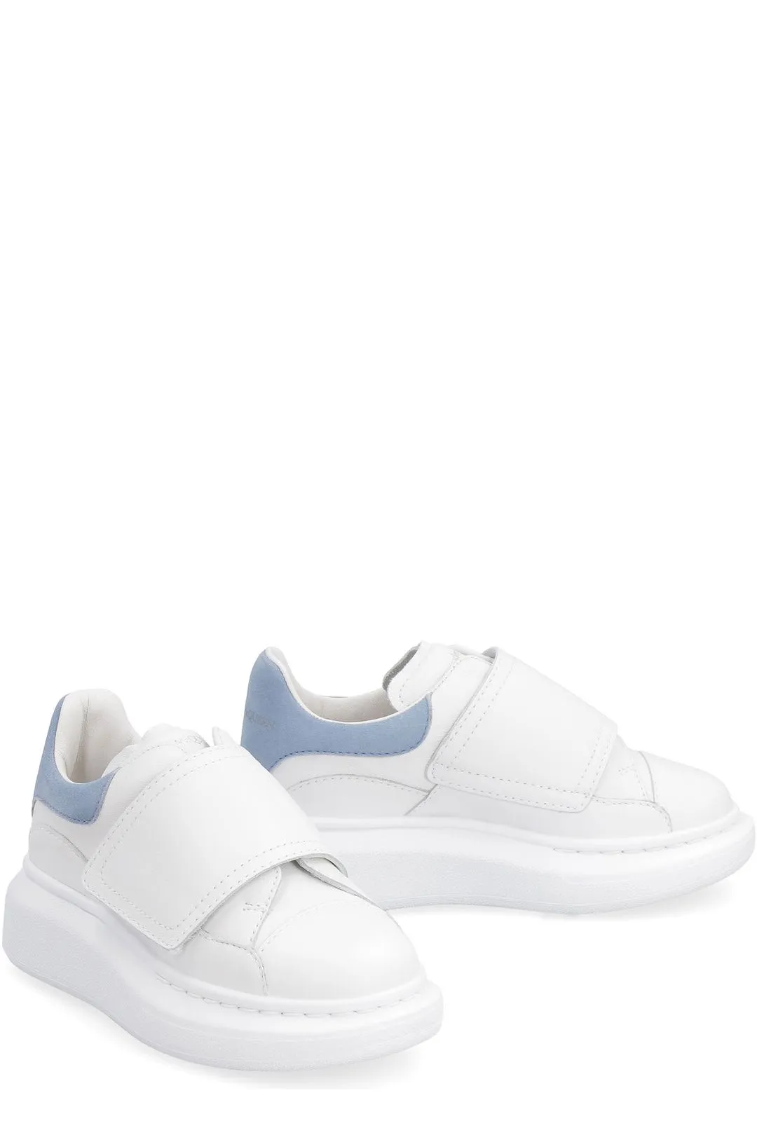 Alexander McQueen Kids Oversized Velcro Strap Sneakers