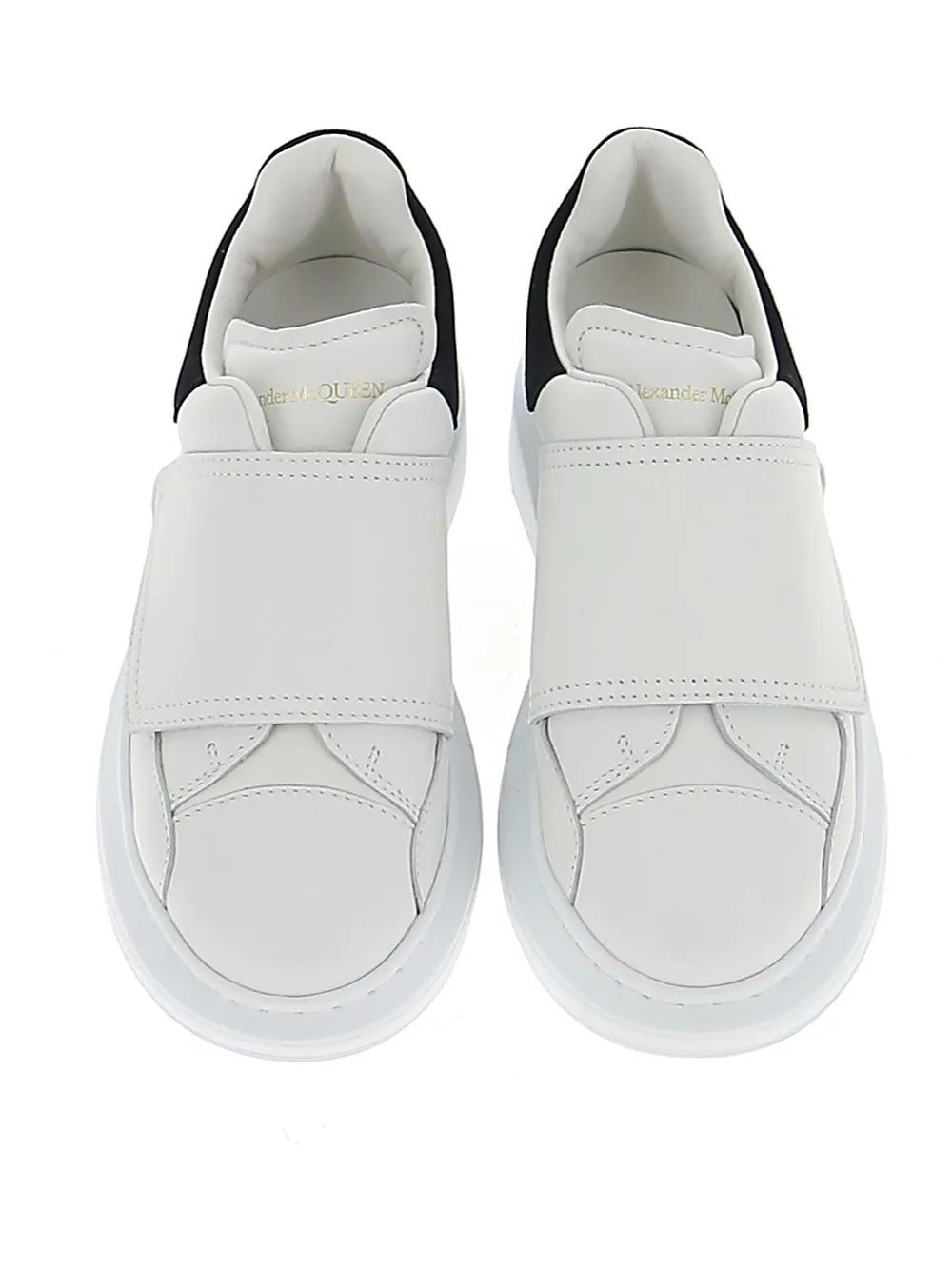 Alexander McQueen Kids Oversized Velcro Strap Sneakers