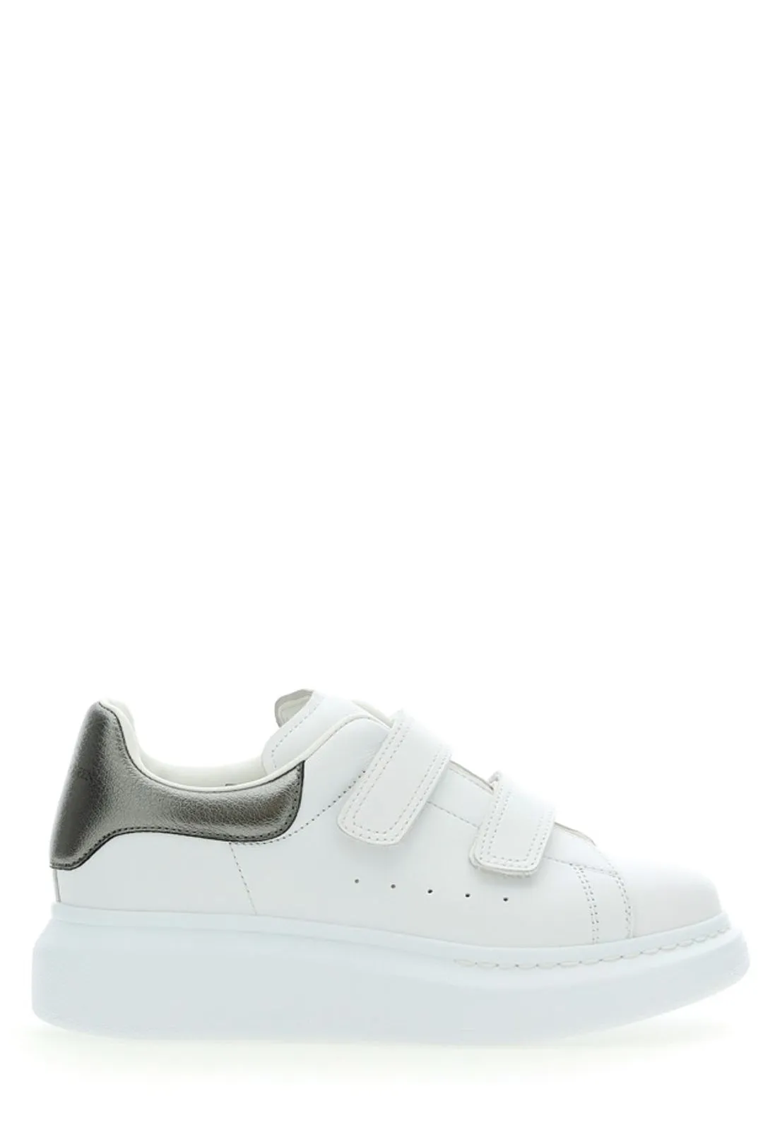 Alexander McQueen Kids Touch-Strap Lace-Up Sneakers