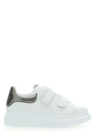 Alexander McQueen Kids Touch-Strap Lace-Up Sneakers