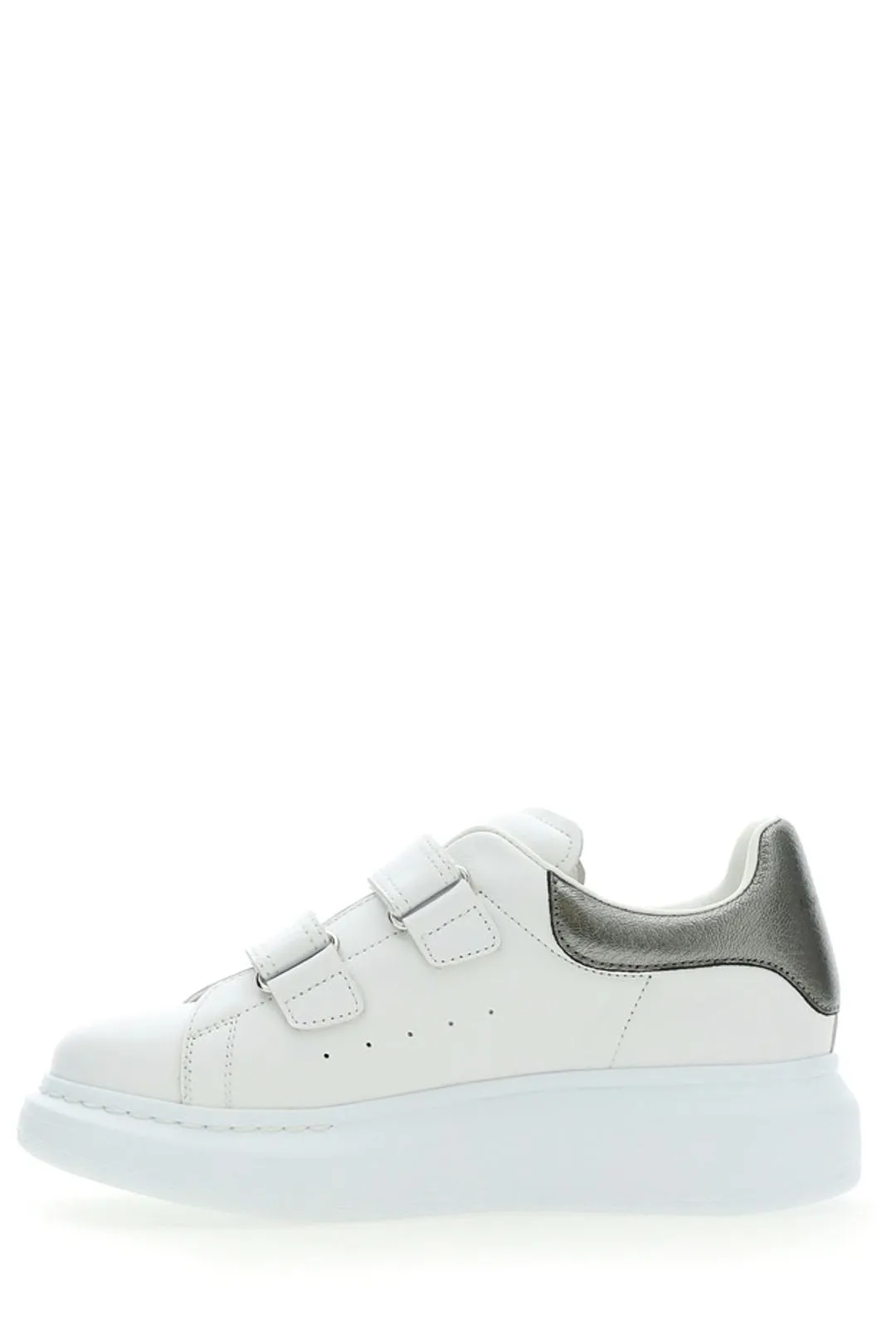 Alexander McQueen Kids Touch-Strap Lace-Up Sneakers