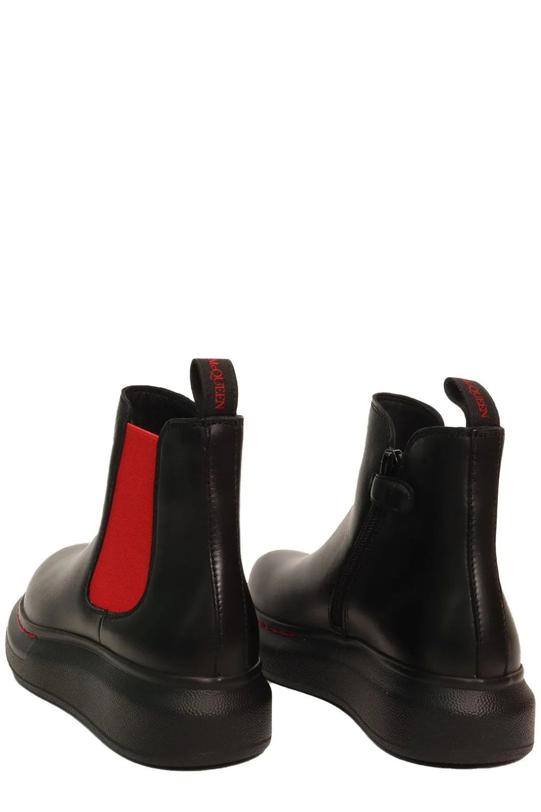 Alexander McQueen Kids Two-Toned Ankle Boots