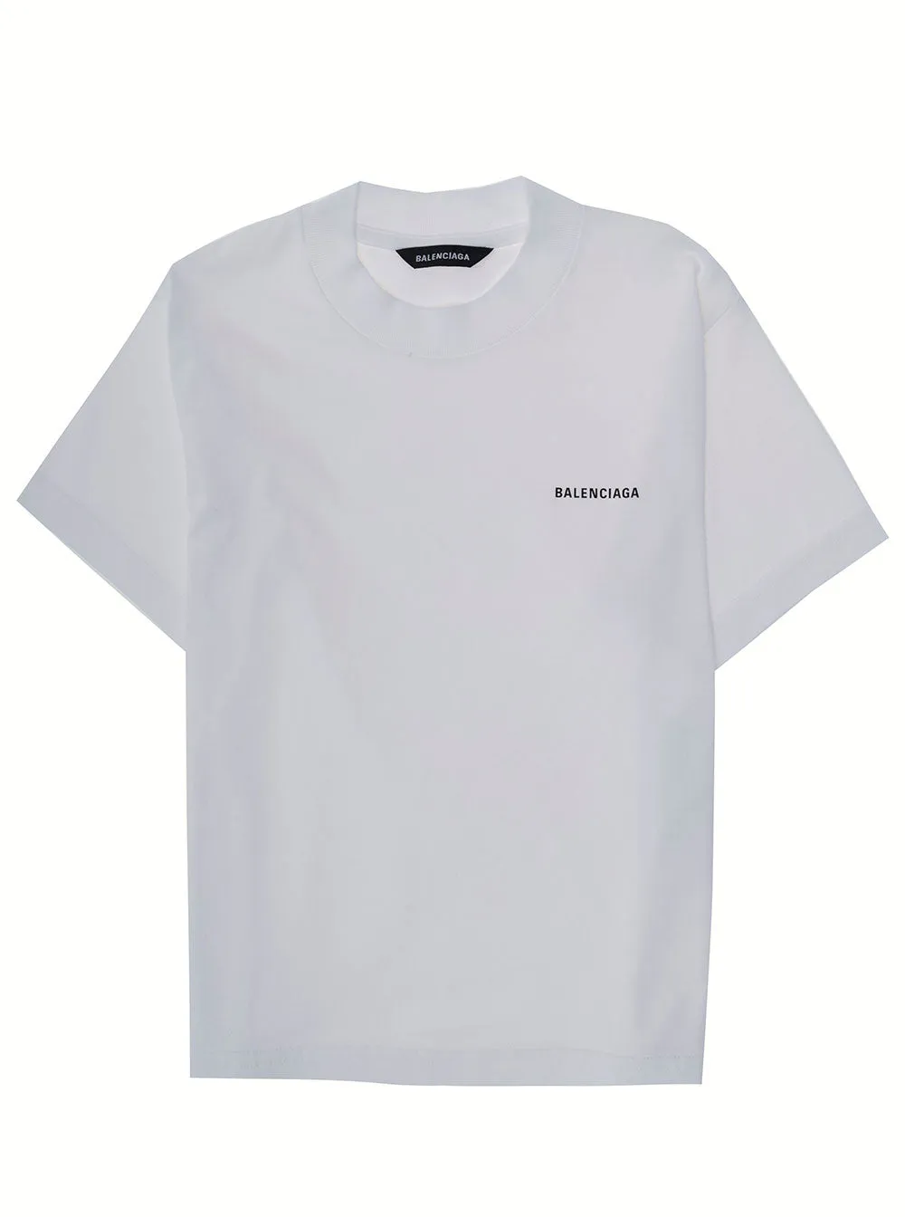 Balenciaga Kids Logo Printed Crewneck T-Shirt