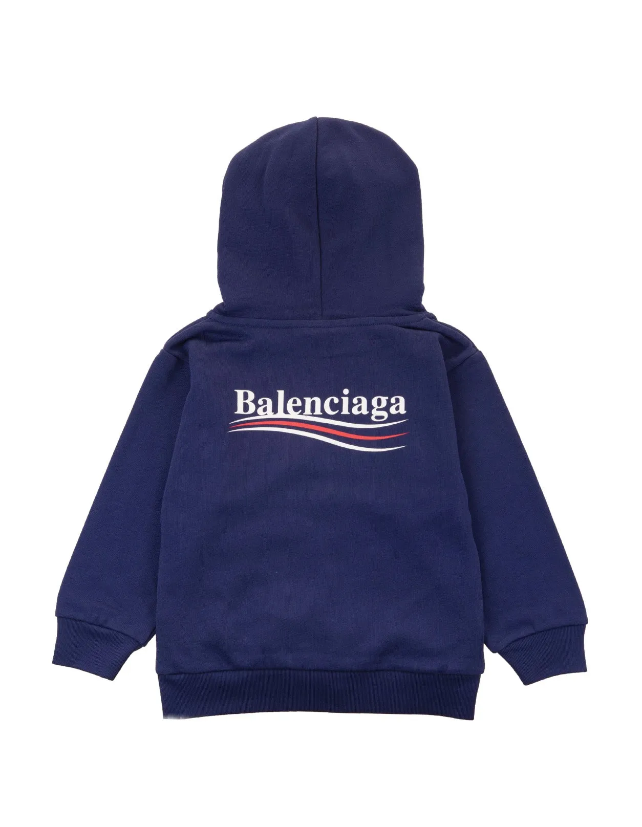 Balenciaga Kids Logo Printed Hoodie