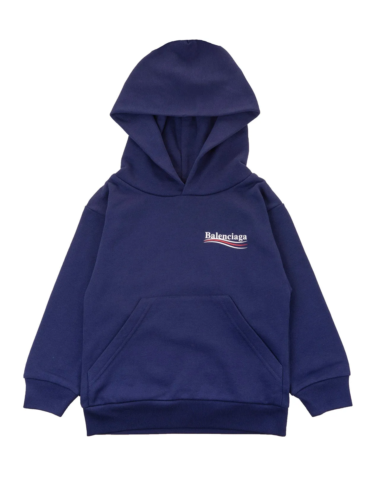 Balenciaga Kids Logo Printed Hoodie