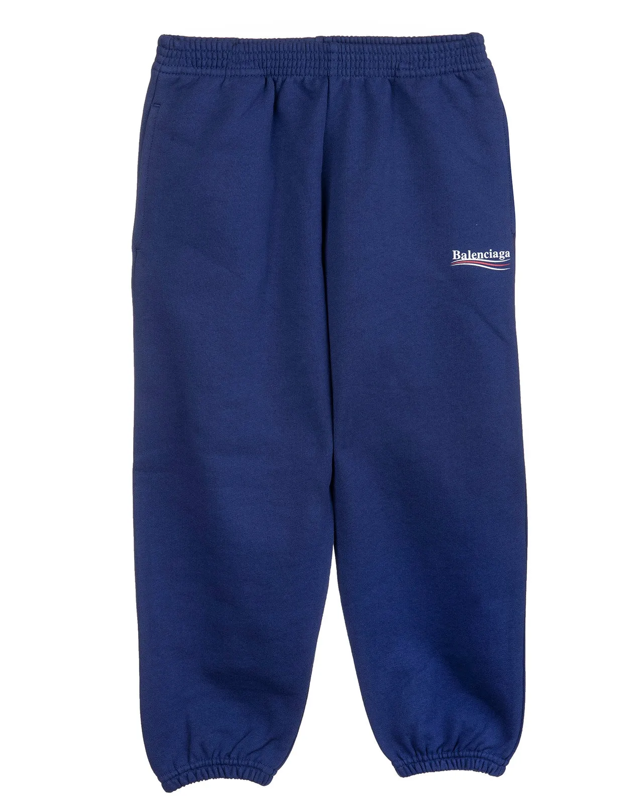 Balenciaga Kids Logo Printed Track Pants