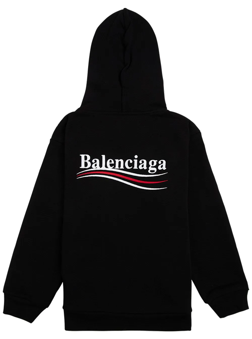 Balenciaga Kids Political Campaign Logo Hoodie