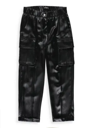 Balmain Kids Coated Pocket Detail Pants
