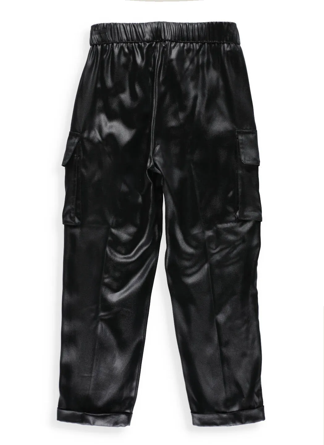 Balmain Kids Coated Pocket Detail Pants