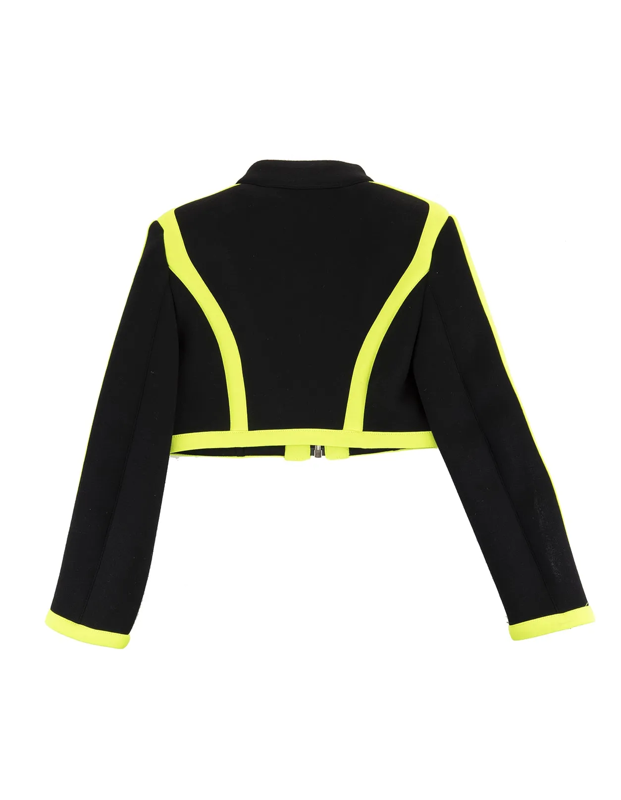 Balmain Kids Contrast-Trim Jacket