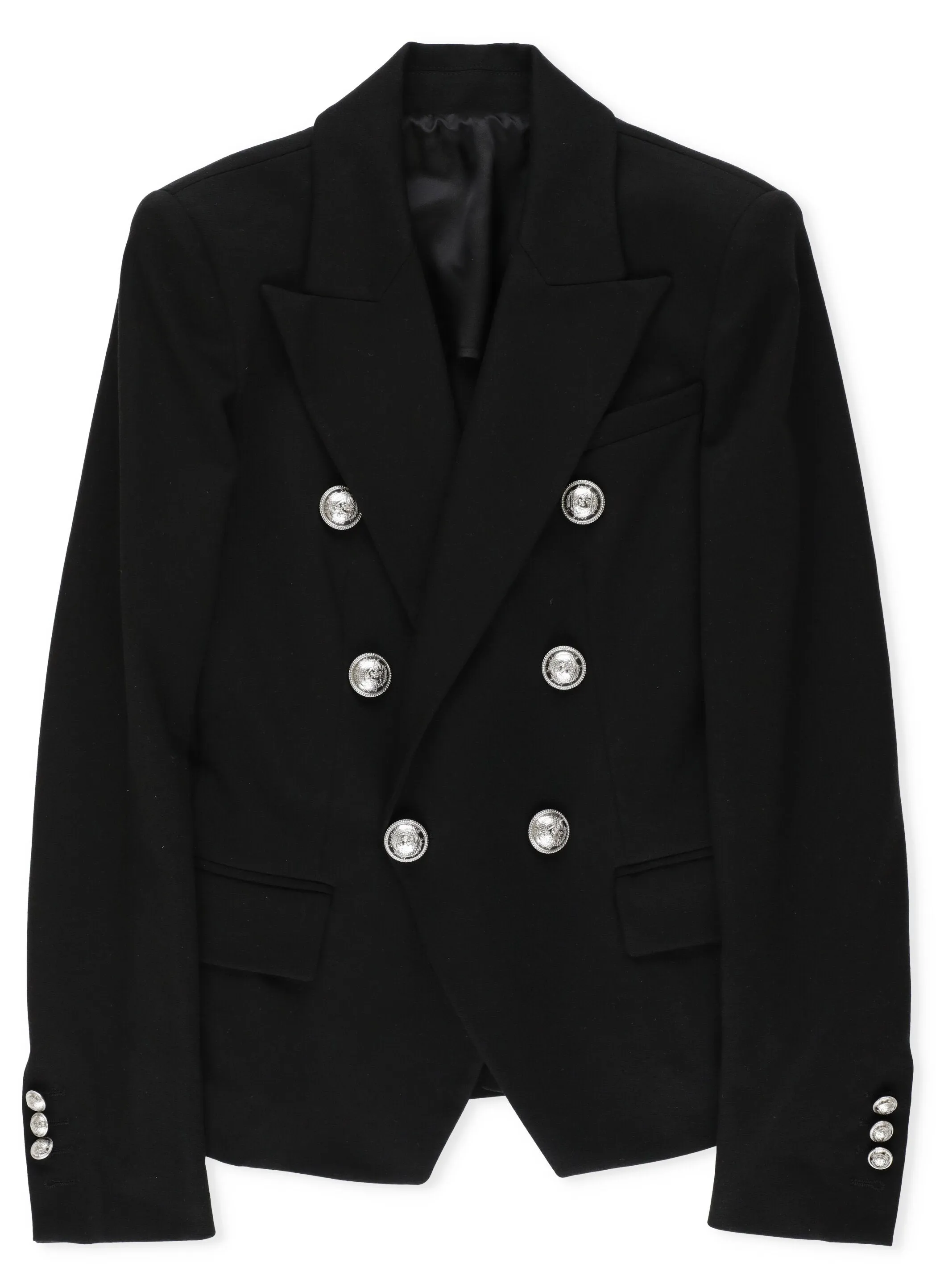 Balmain Kids Double Breasted Blazer