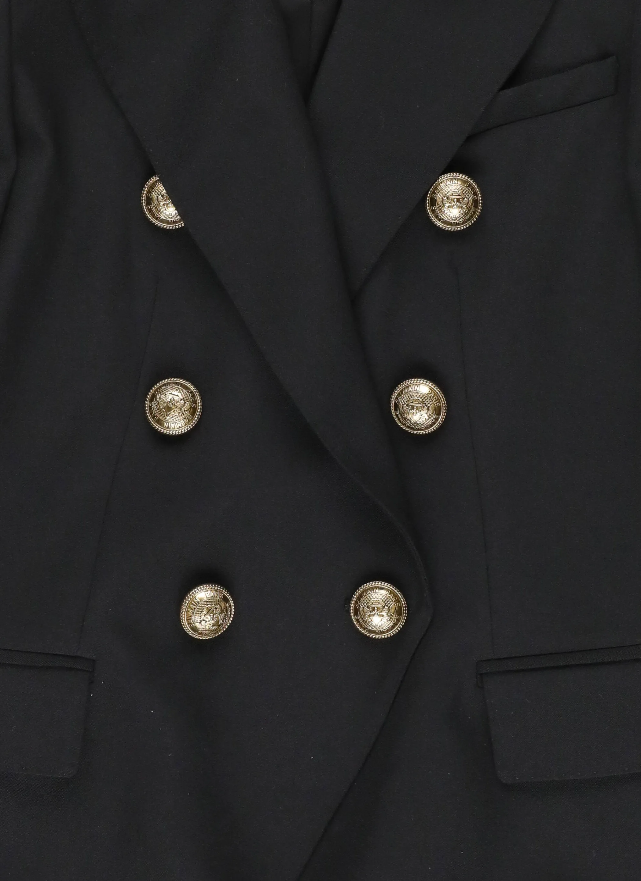 Balmain Kids Double Breasted Blazer