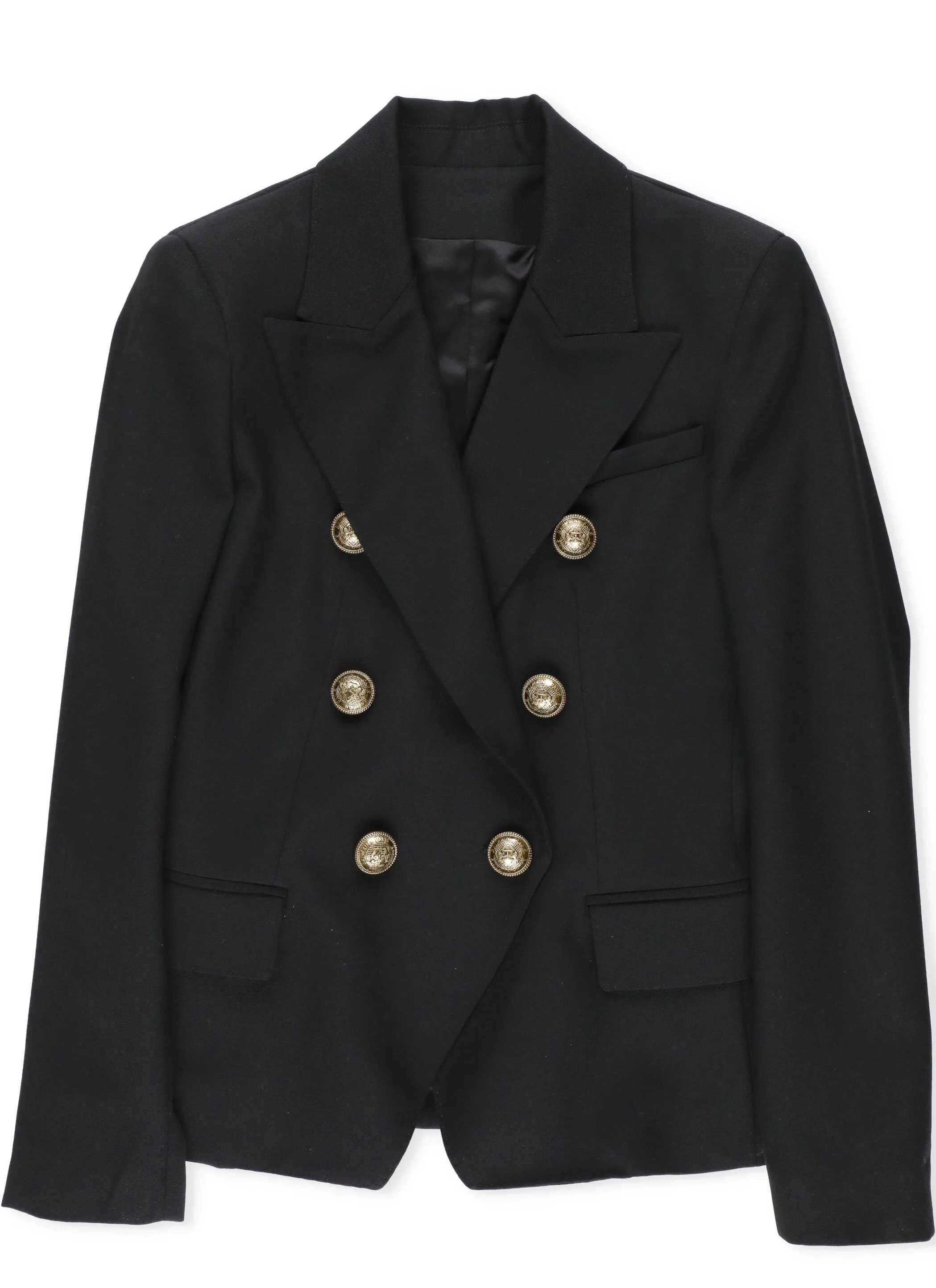 Balmain Kids Double Breasted Blazer
