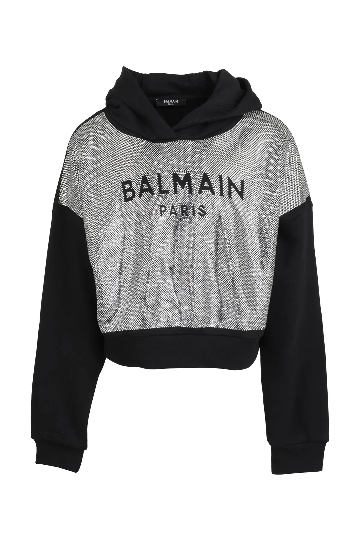 Balmain Kids Embellished Long-Sleeved Hoodie