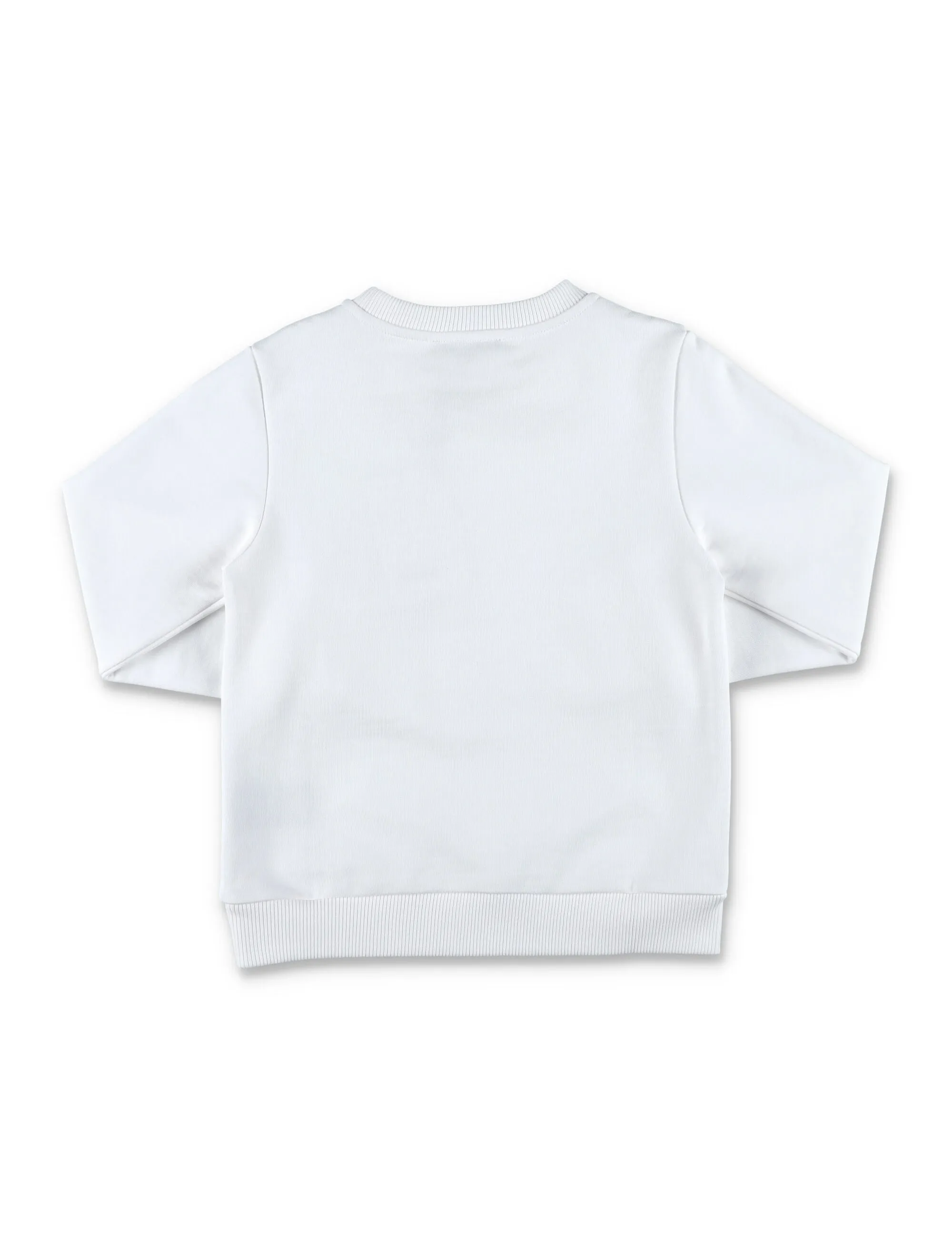 Balmain Kids Logo Detailed Crewneck Sweatshirt