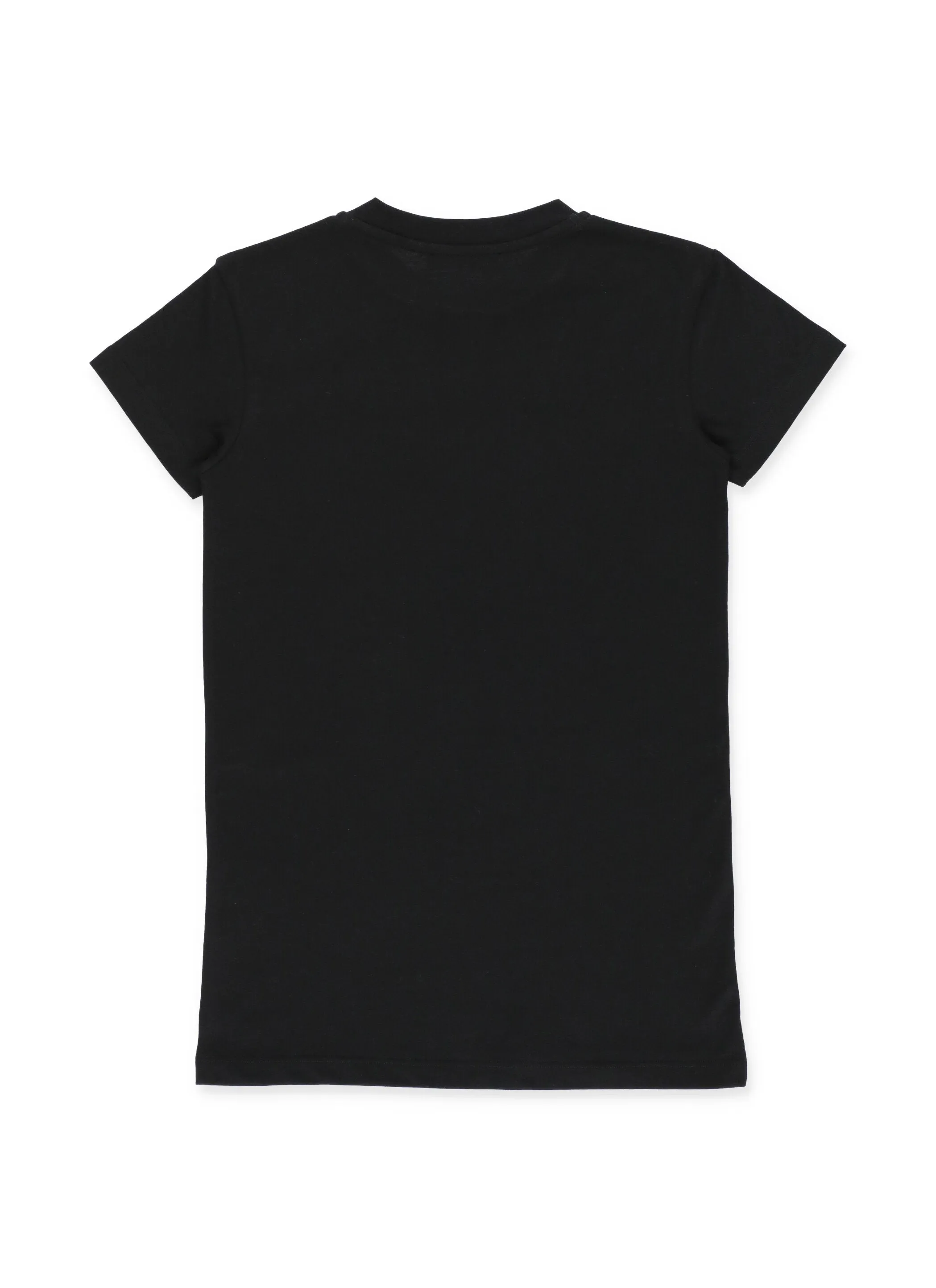 Balmain Kids Logo Embroidered T-Shirt Dress