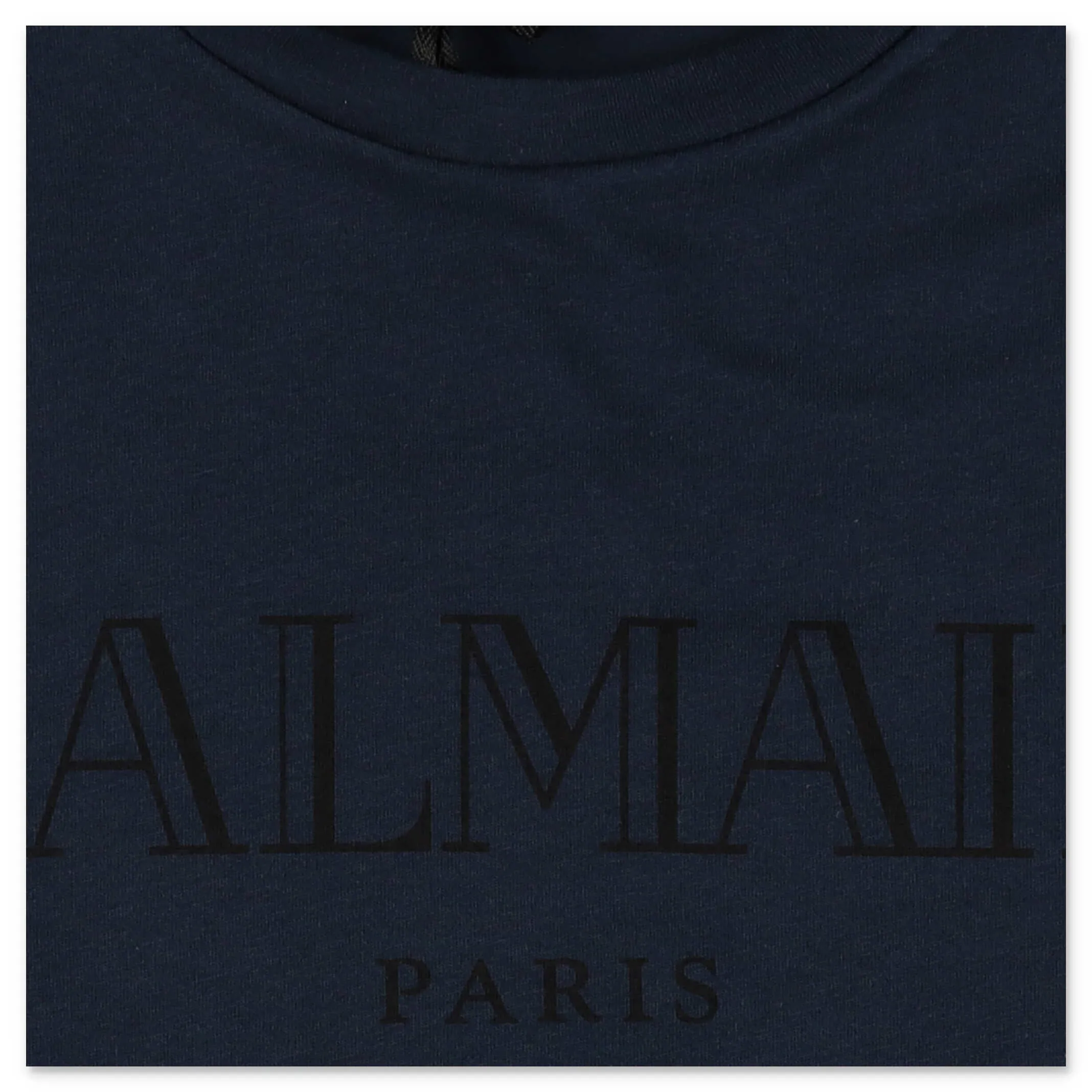 Balmain Kids Logo Print Crewneck T-Shirt