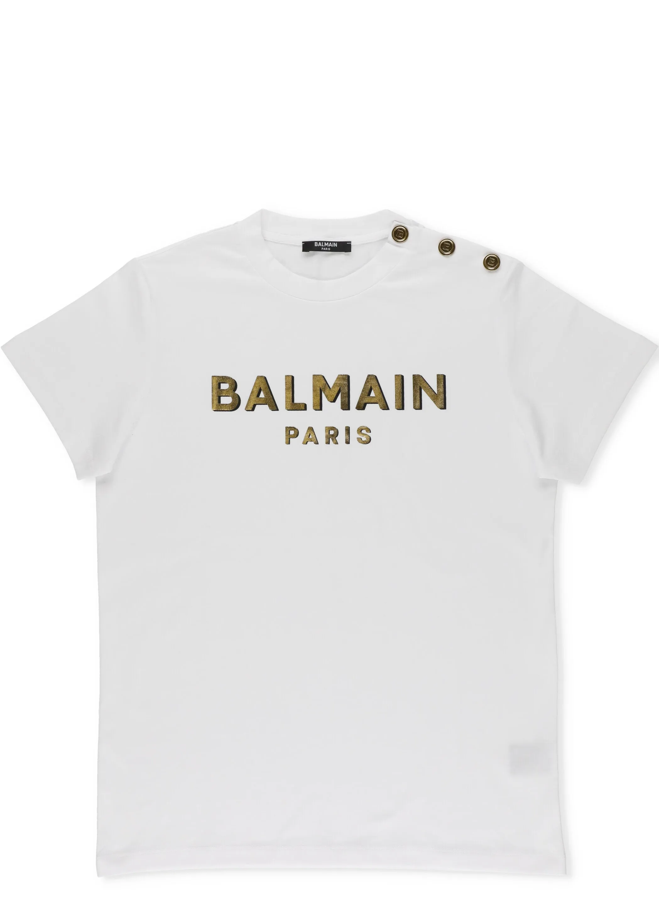 Balmain Kids Logo Print T-Shirt