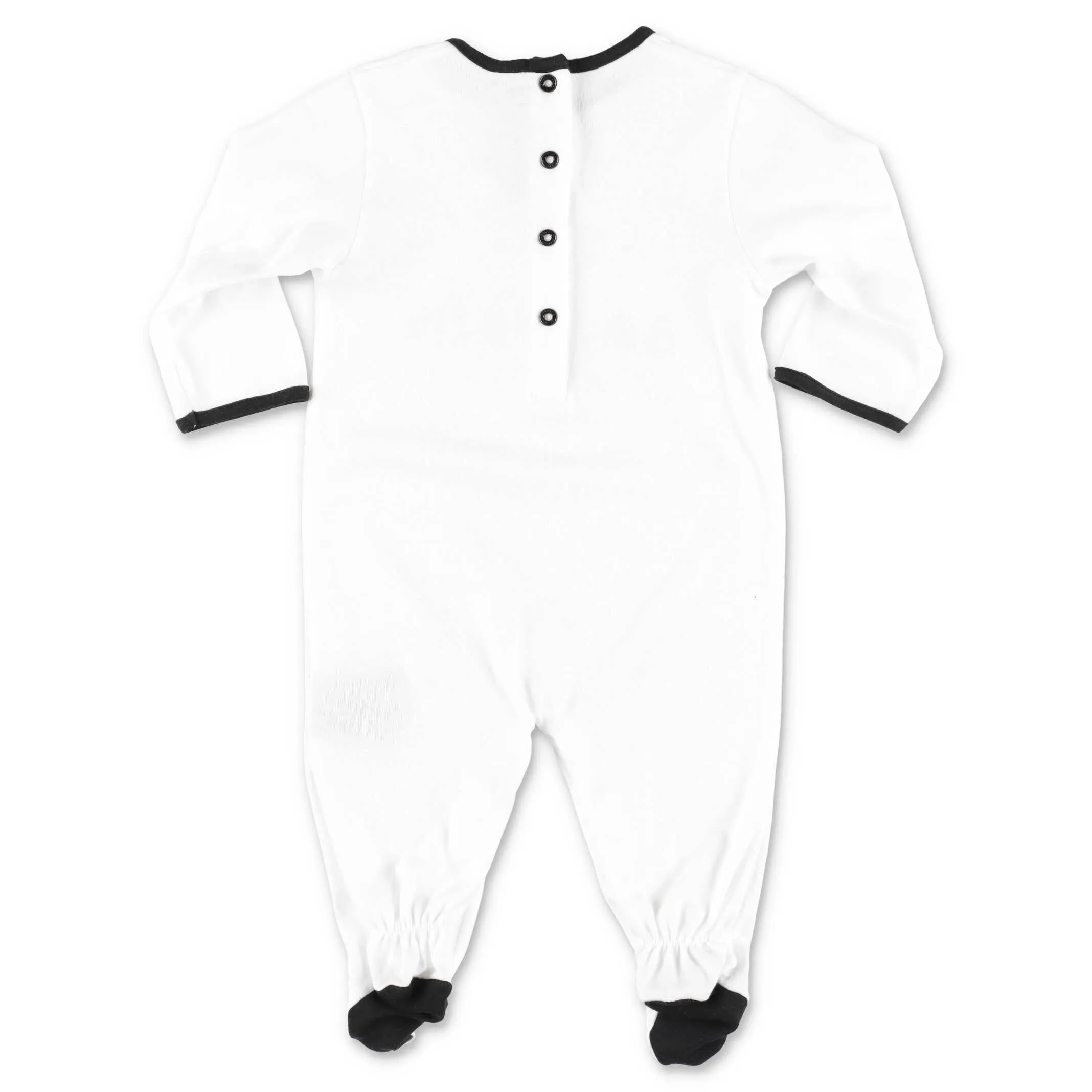 Balmain Kids Logo Printed Babygrow Set