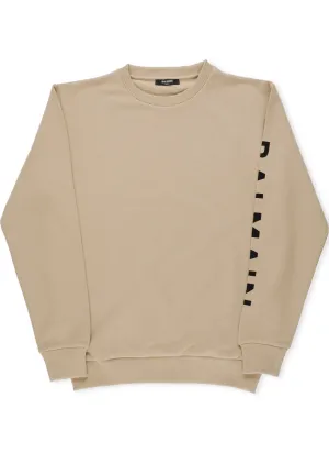 Balmain Kids Logo Printed Crewneck Sweatshirt