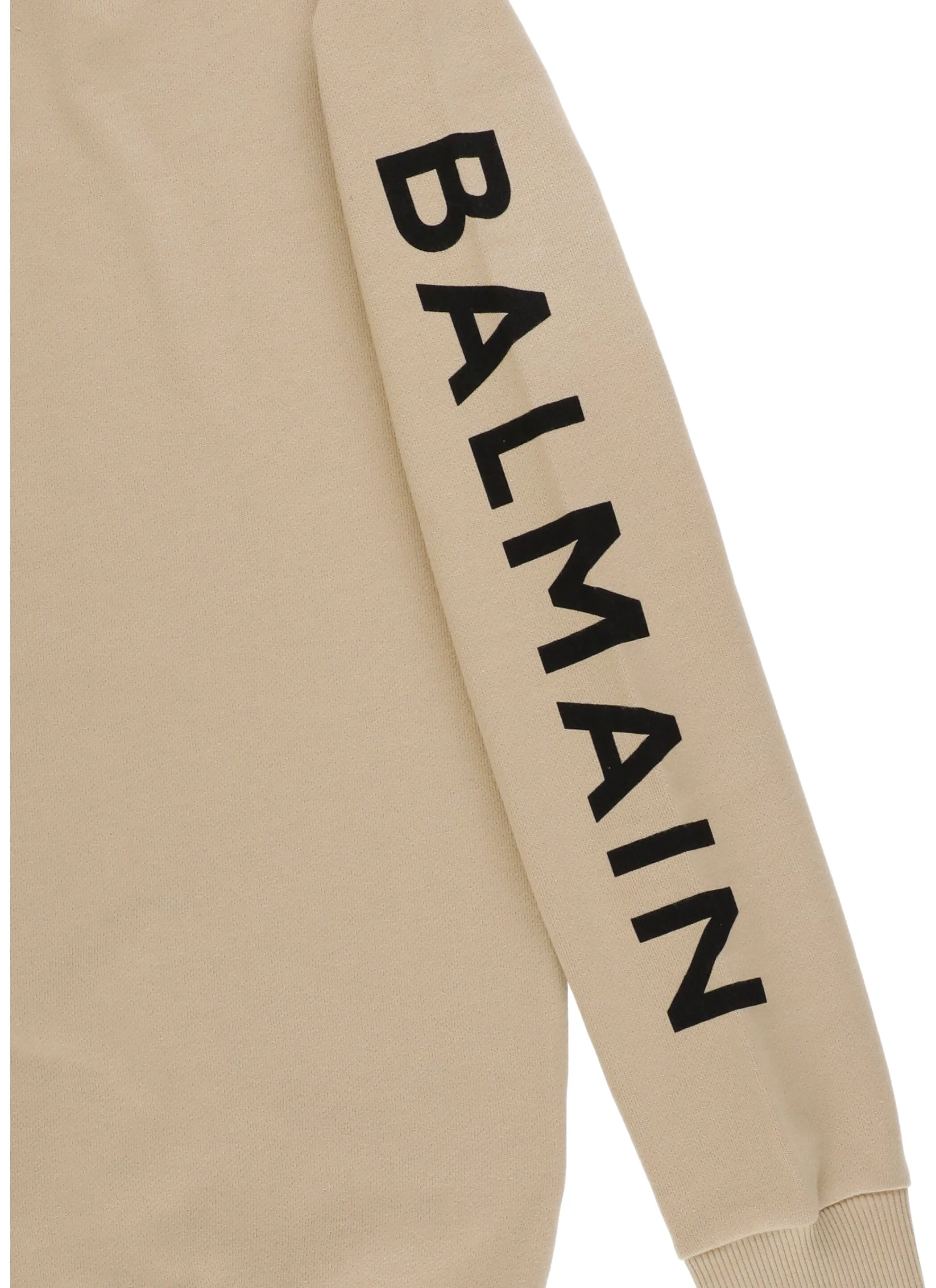 Balmain Kids Logo Printed Crewneck Sweatshirt