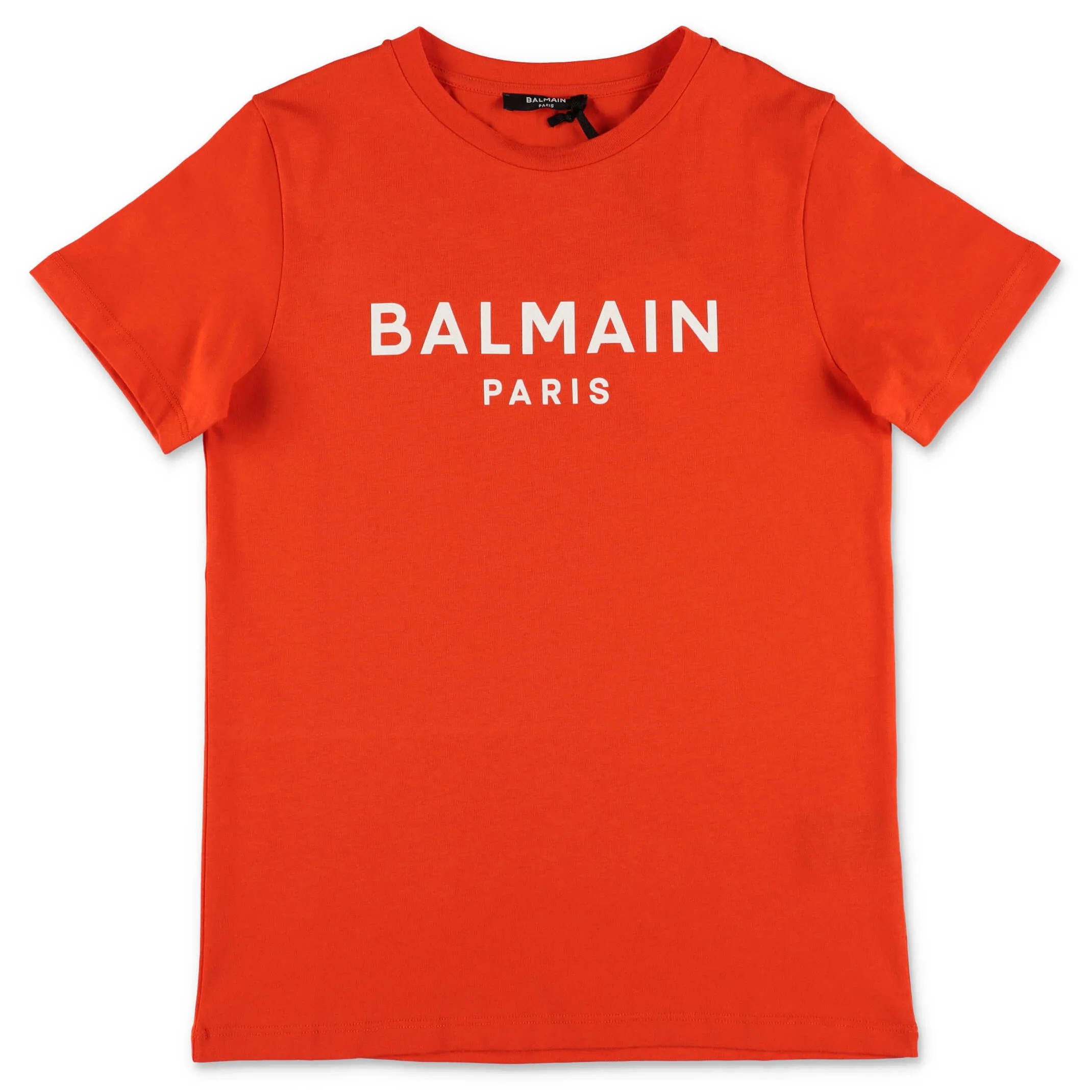Balmain Kids Logo Printed Crewneck T-Shirt