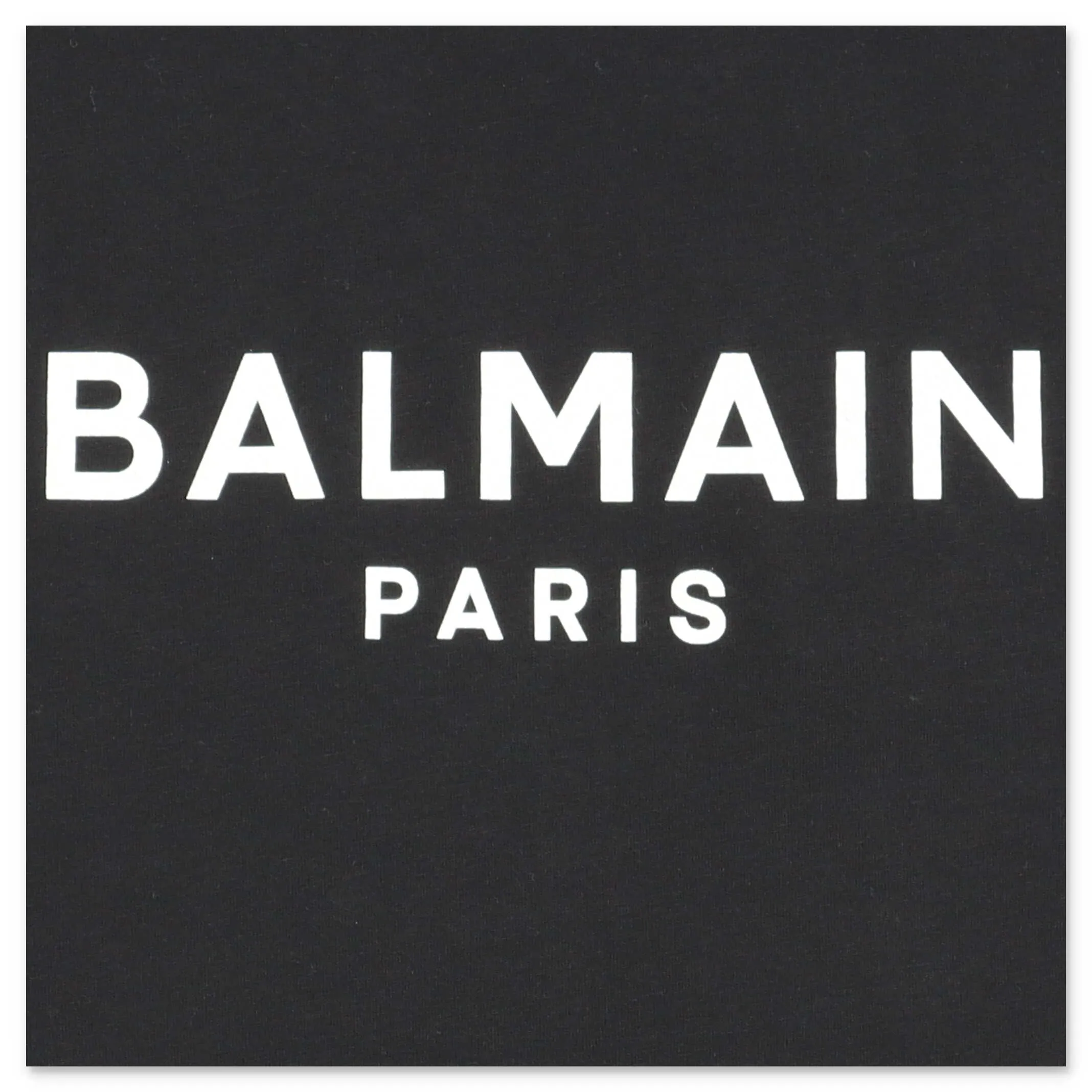 Balmain Kids Logo Printed Crewneck T-Shirt