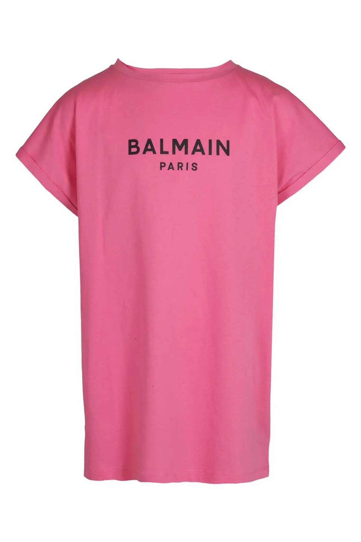 Balmain Kids Logo Printed Crewneck T-Shirt