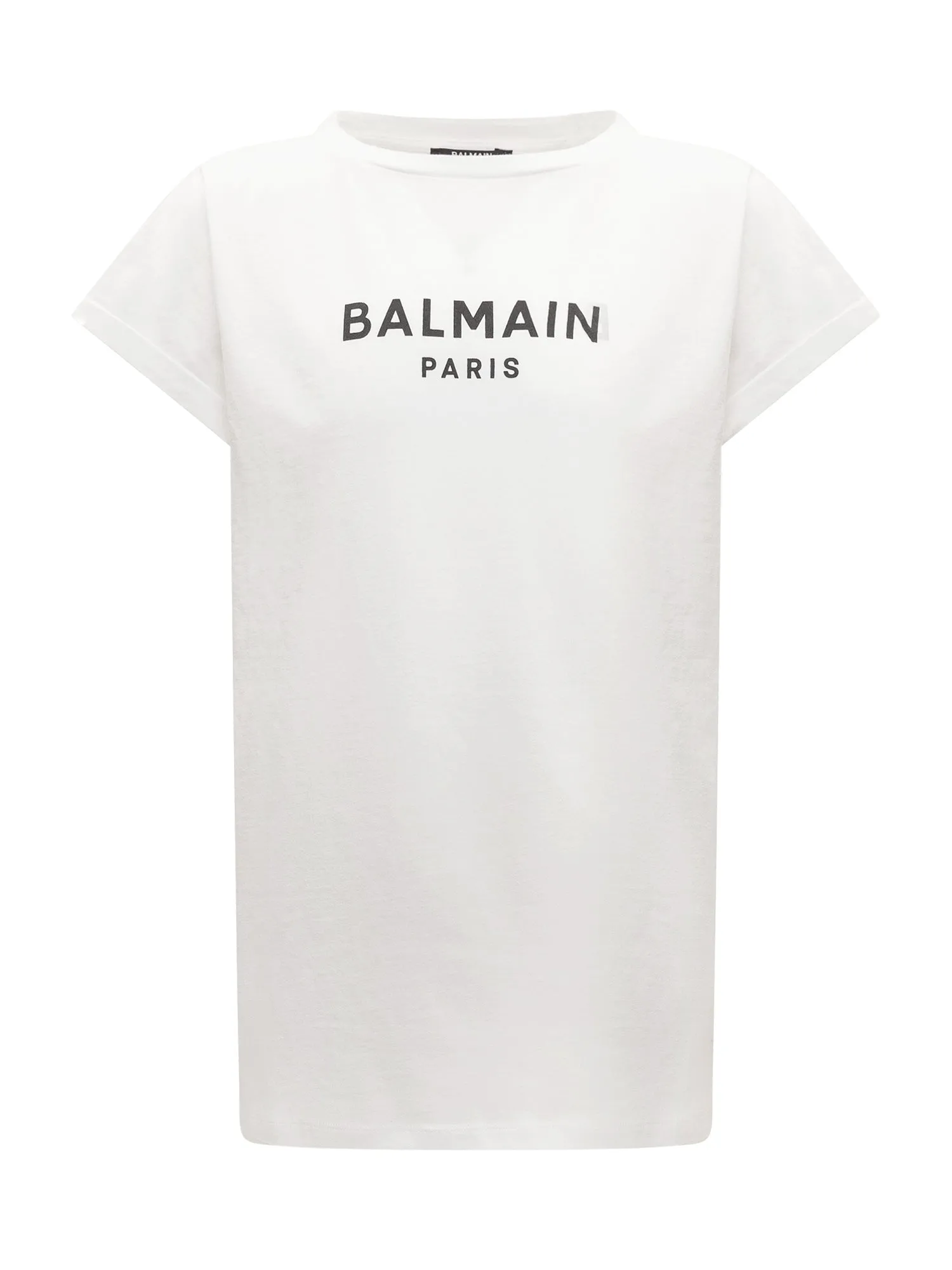 Balmain Kids Logo Printed Crewneck T-Shirt