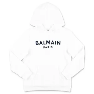 Balmain Kids Logo Printed Hoodie