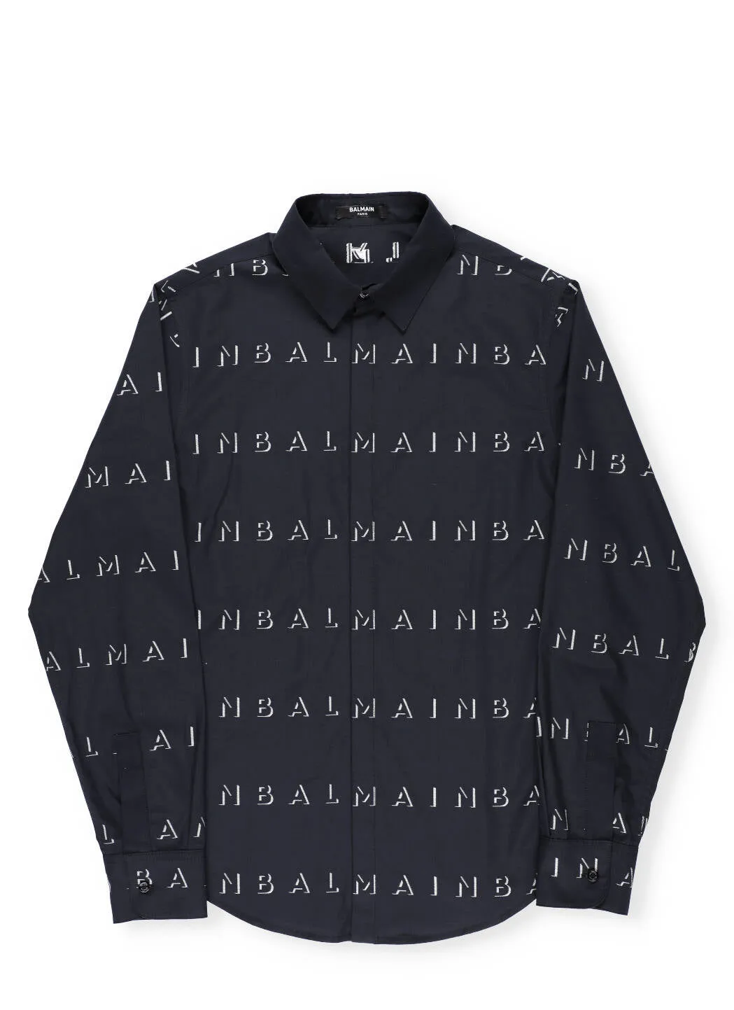 Balmain Kids Logo Printed Shirt