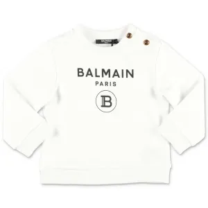 Balmain Kids Logo Printed Sweatshirt
