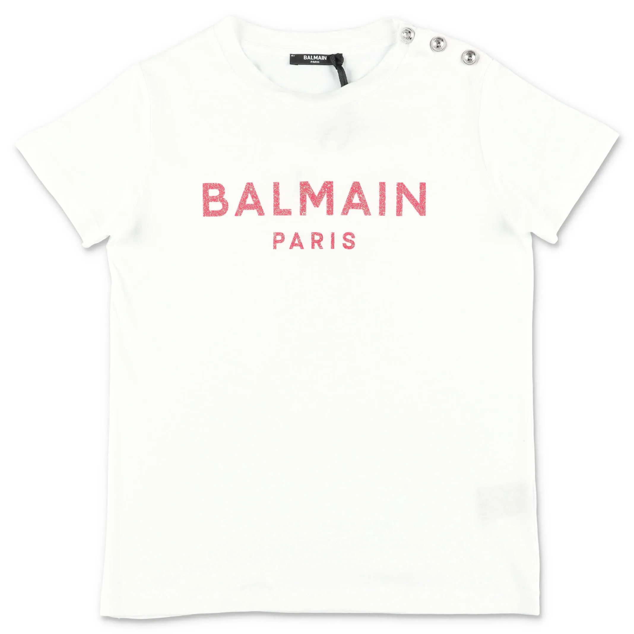 Balmain Kids Logo Printed T-Shirt