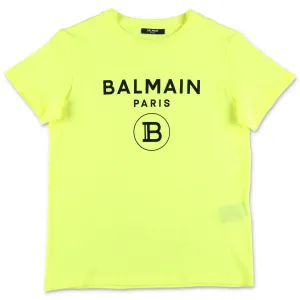 Balmain Kids Logo Printed T-Shirt