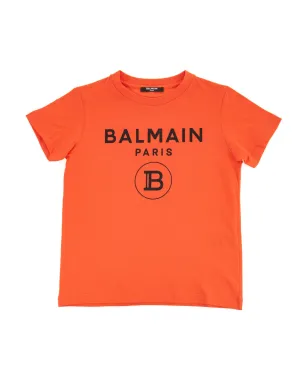 Balmain Kids Logo Printed T-Shirt