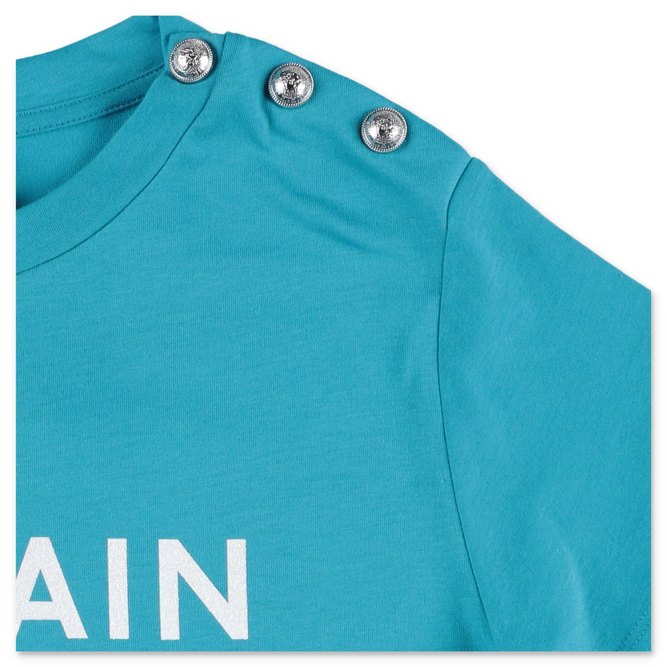Balmain Kids Logo Printed T-Shirt