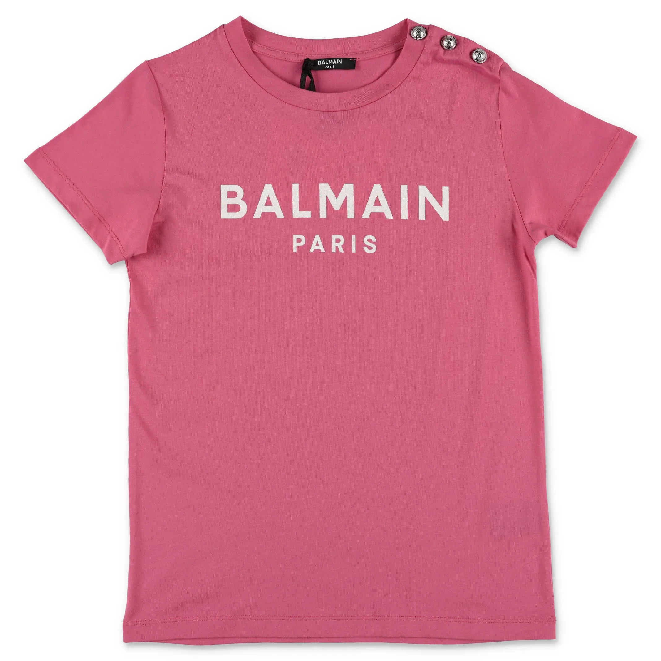 Balmain Kids Logo Printed T-Shirt