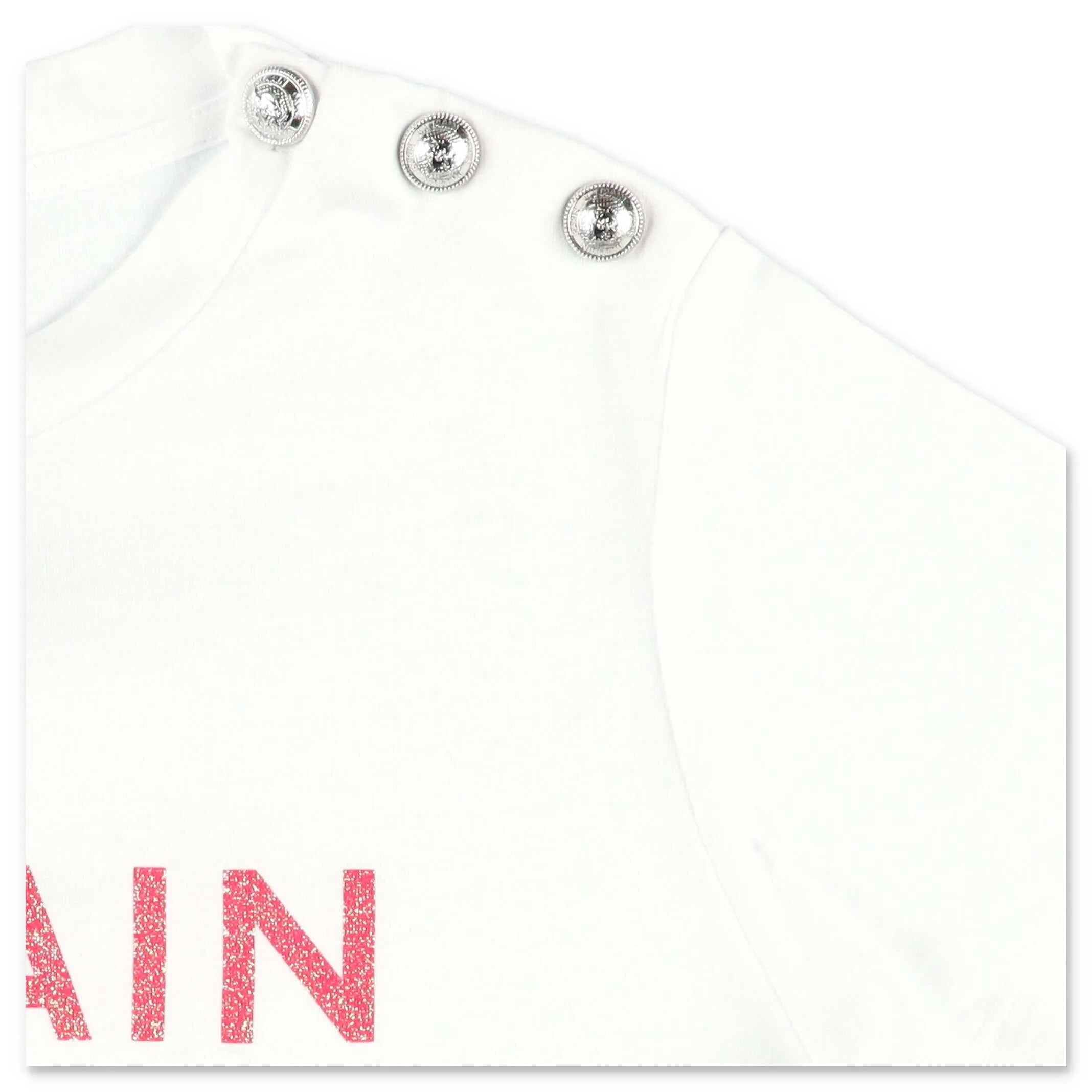 Balmain Kids Logo Printed T-Shirt
