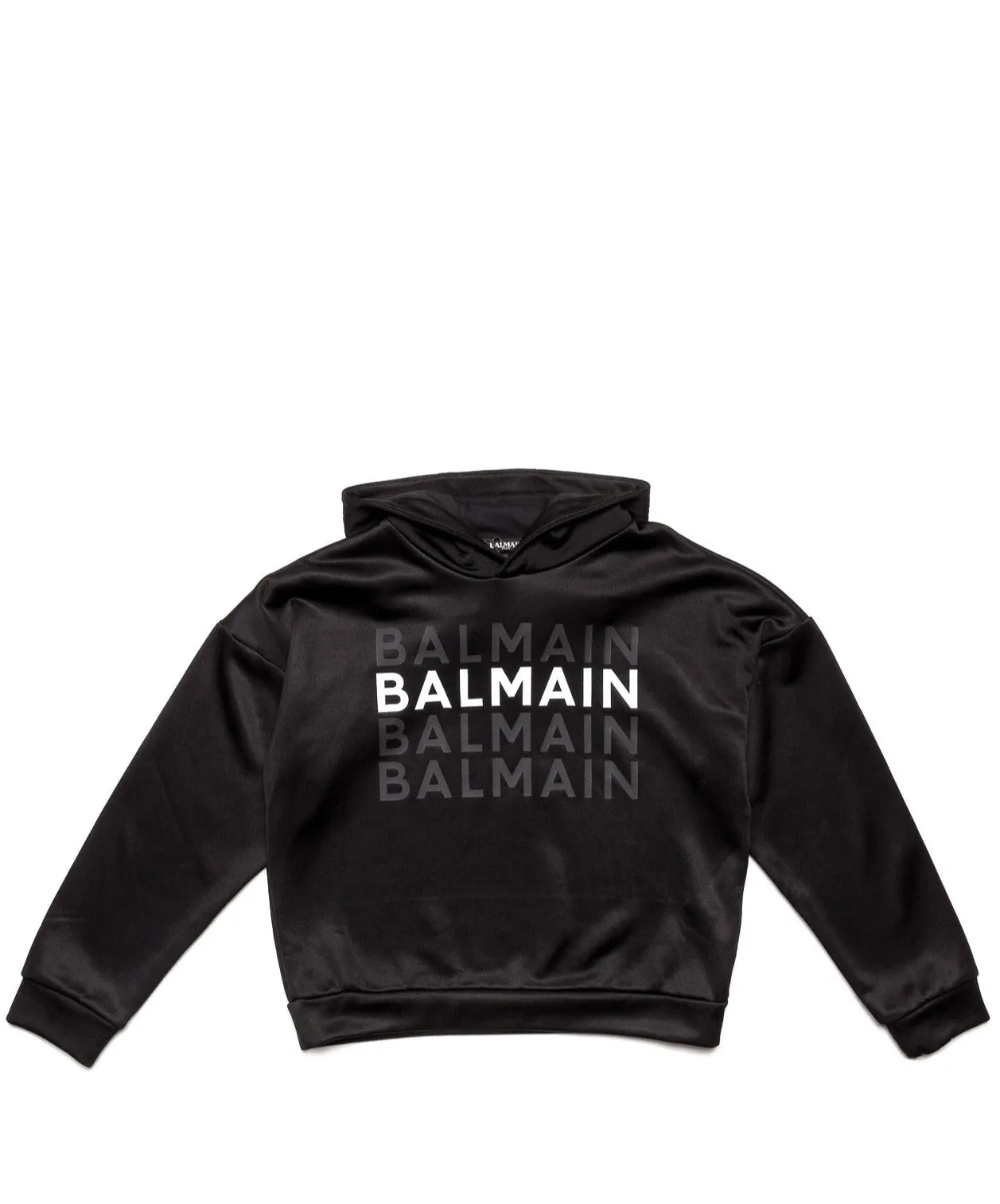 Balmain Kids Multi Logo Hoodie