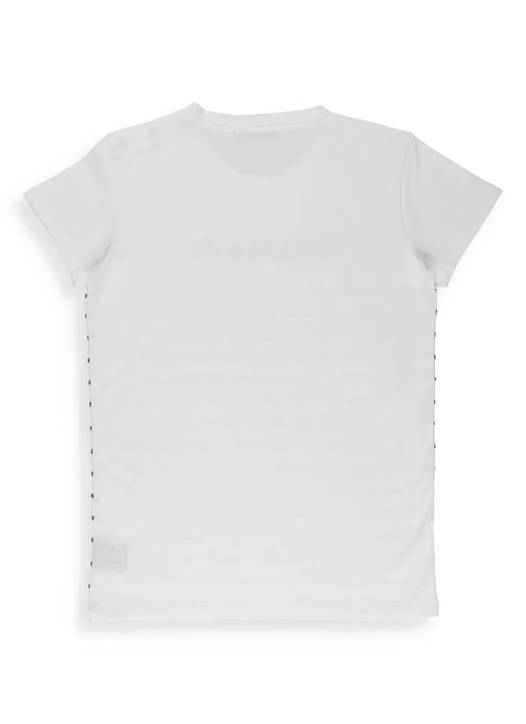 Balmain Kids Sequin Striped T-Shirt