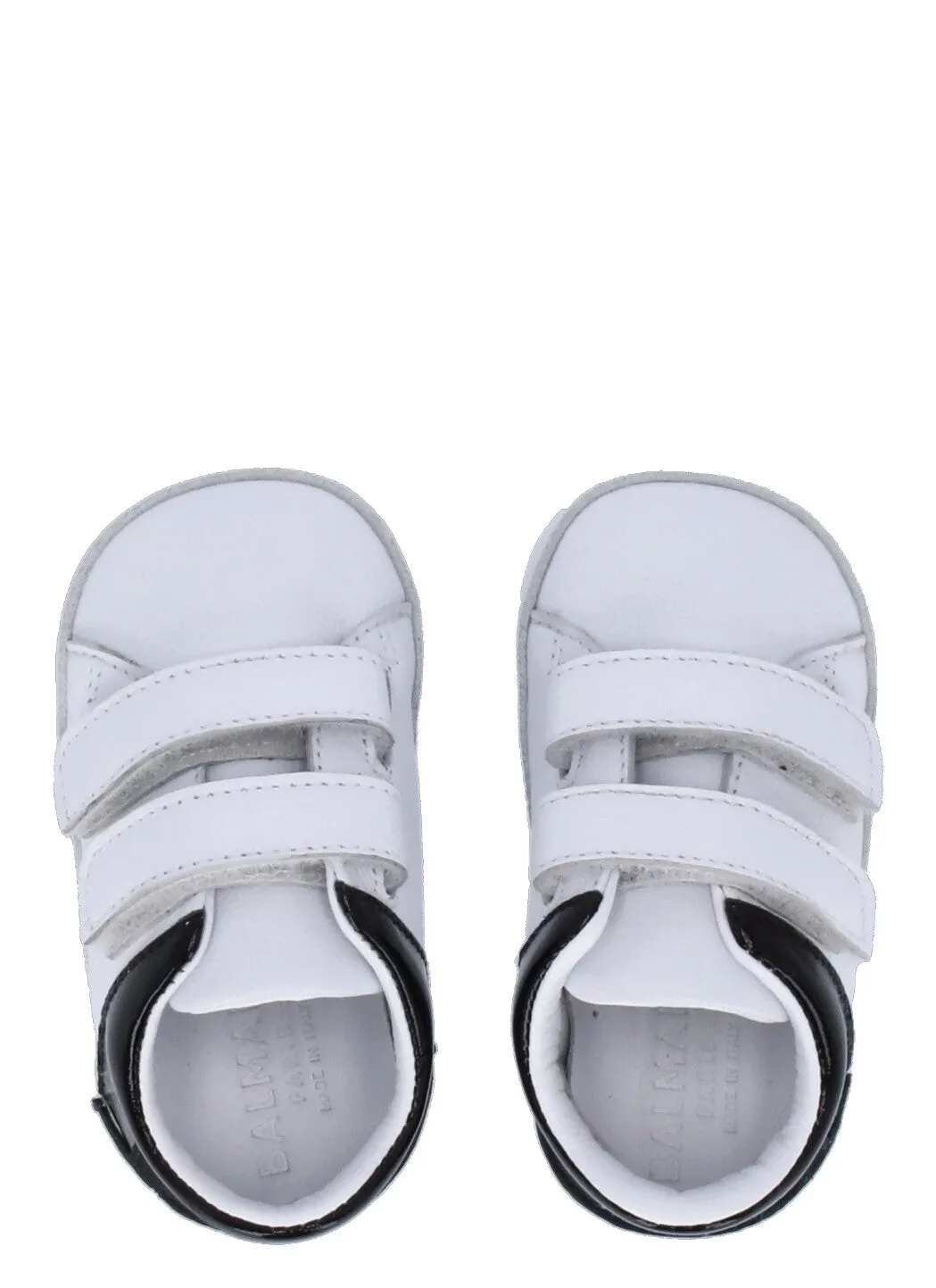 Balmain Kids Velcro Strap Sneakers