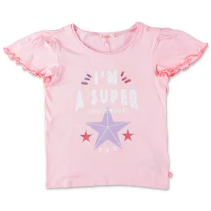 Billieblush Glittered Star Crewneck T-Shirt