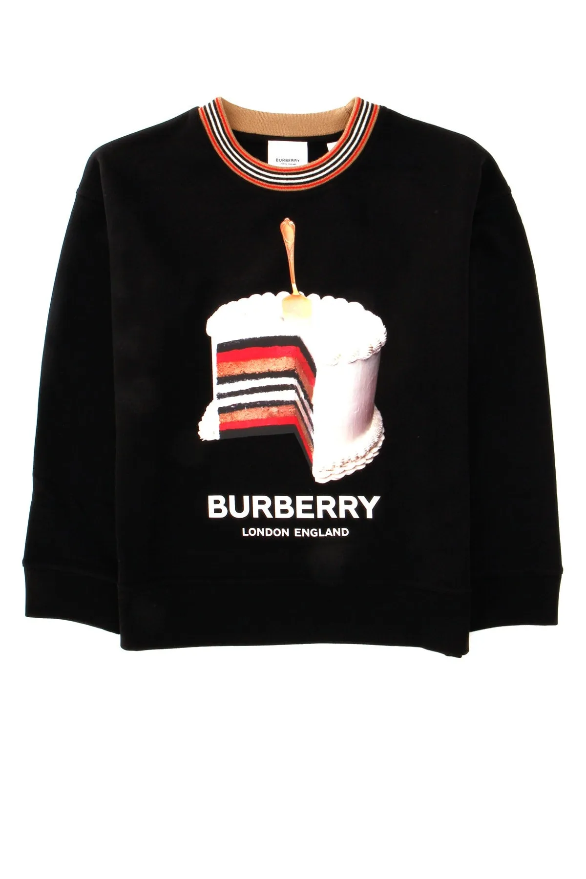 Burberry Kids Cake Print Crewneck Sweatshirt