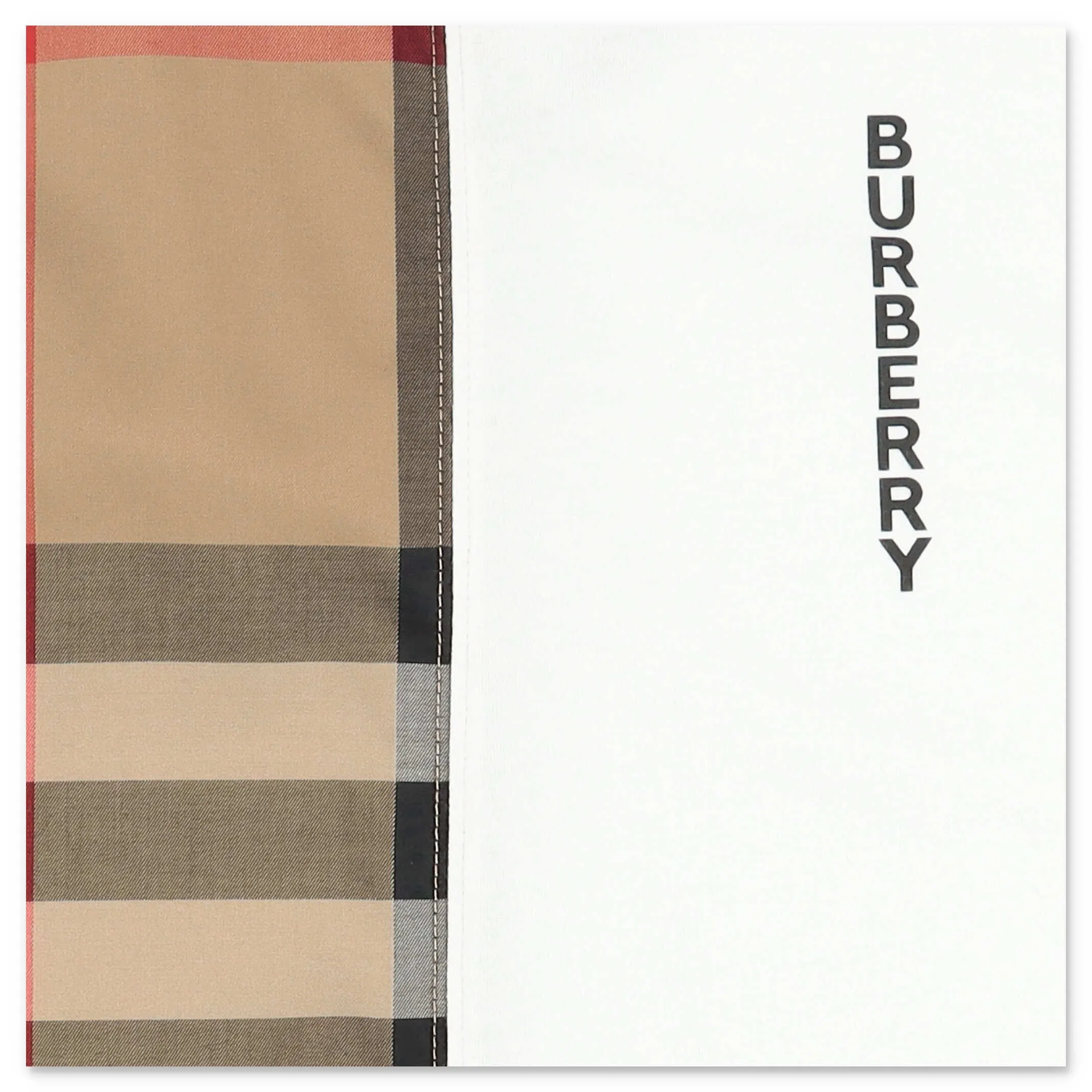 Burberry Kids Check Print Jumpsuit