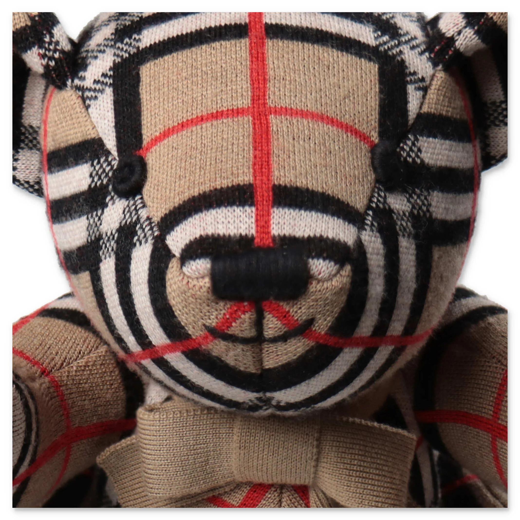Burberry Kids Check Print Teddy Bear