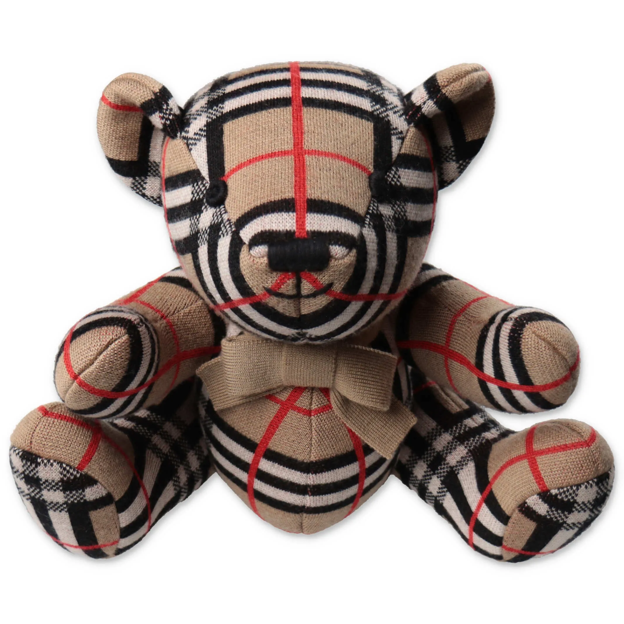 Burberry Kids Check Print Teddy Bear