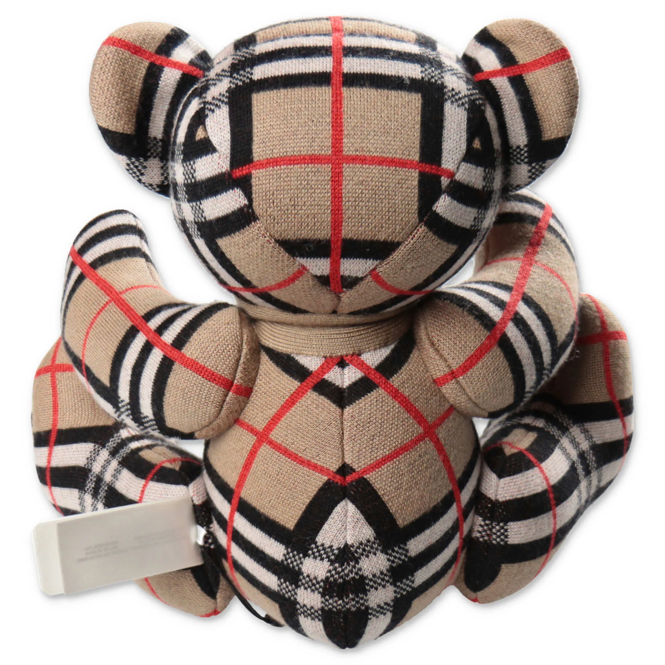 Burberry Kids Check Print Teddy Bear