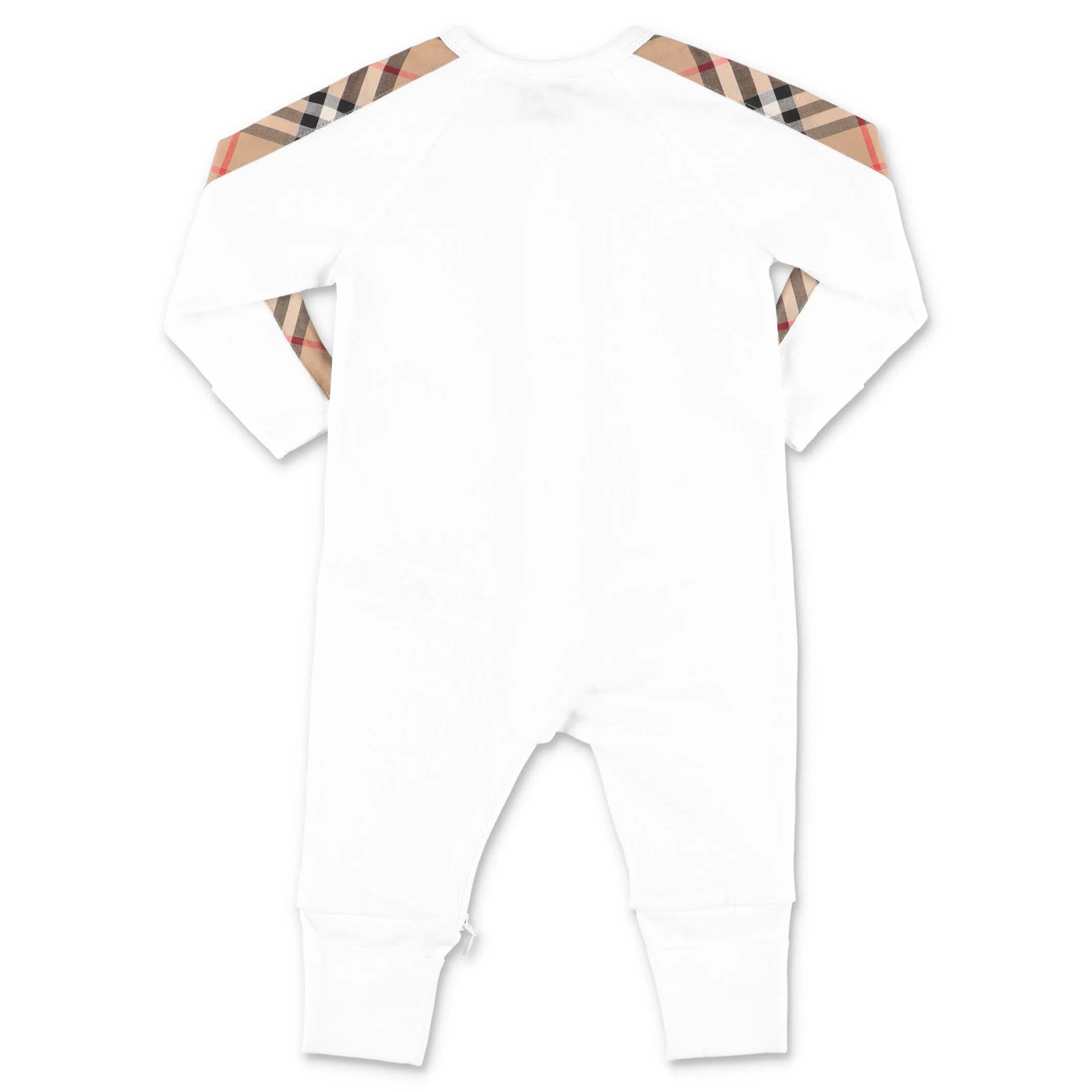 Burberry Kids Check Trim Three-Piece Baby Rompers Set
